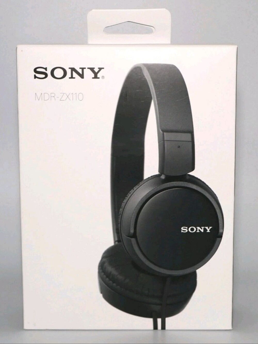SONY Wired On-Ear Stereo Headphones, Black (MDR-ZX110) Brand New Factory Sealed